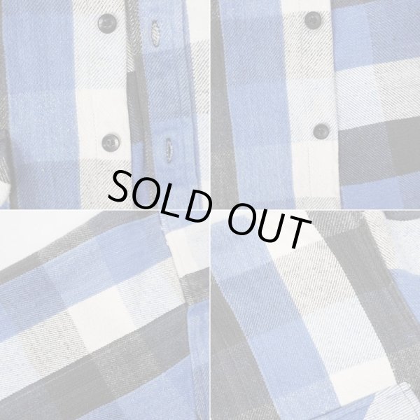 画像5: 90's FIVE BROTHER ヘビーネルシャツ "2XL-TALL" (5)