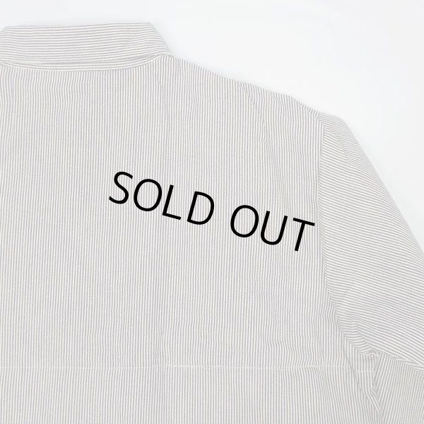 画像3: 80's FIVE BROTHER ヒッコリーストライプ柄 ワークシャツ “MADE IN USA / DEADSTOCK” (3)