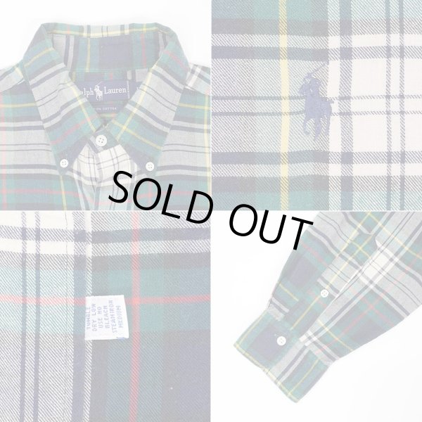 画像3: 90's Polo Ralph Lauren ボタンダウンシャツ (3)