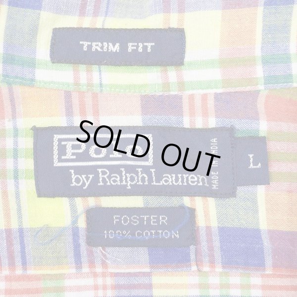 画像2: 90's Polo Ralph Lauren S/S オープンカラーシャツ “FOSTER” (2)