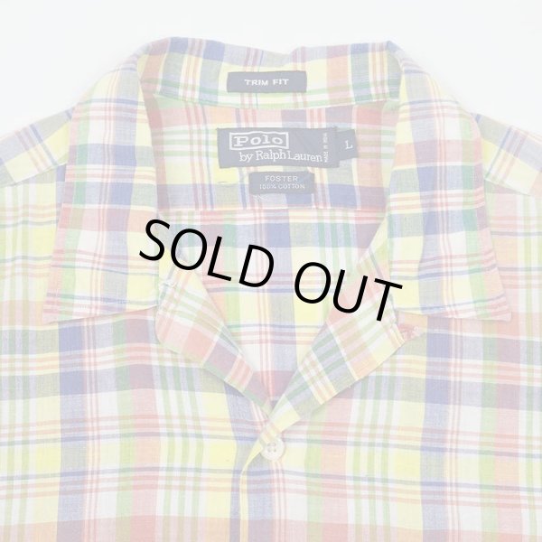 画像3: 90's Polo Ralph Lauren S/S オープンカラーシャツ “FOSTER” (3)