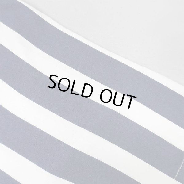 画像5: 00's Sani-sani Panlalake ストライプ柄 S/S オープンカラーシャツ (5)