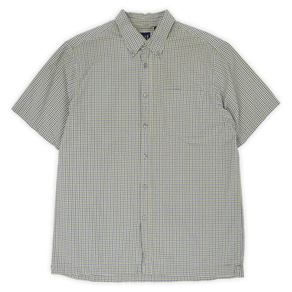 画像1: 00's OLD GAP S/S ボタンダウンシャツ (1)