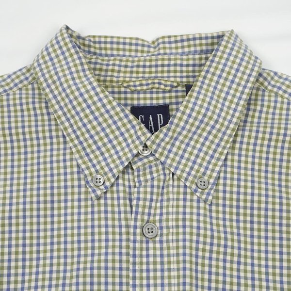 画像3: 00's OLD GAP S/S ボタンダウンシャツ (3)