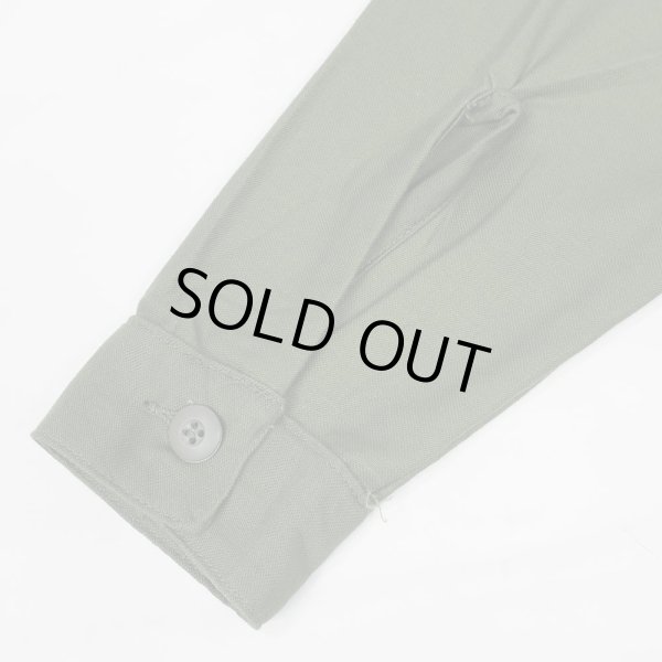 画像4: 70's US.ARMY コットンサテン ユーティリティーシャツ "DEADSTOCK" (4)