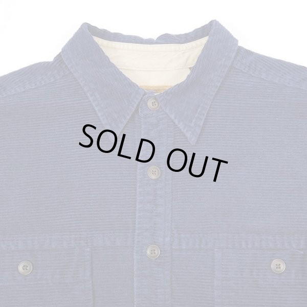 画像3: 90's ST JOHN'S BAY 太畝コーデュロイ ワークシャツ (3)