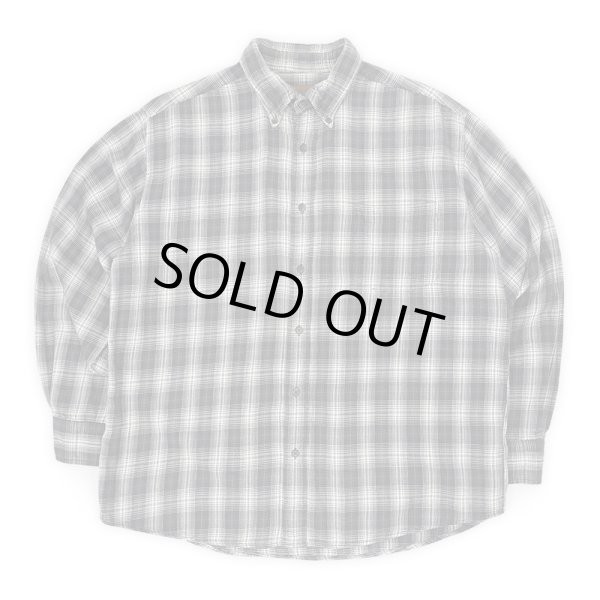 画像1: 90-00's ST.JOHN'S BAY フランネル ボタンダウンシャツ "Ombre Plaid" (1)