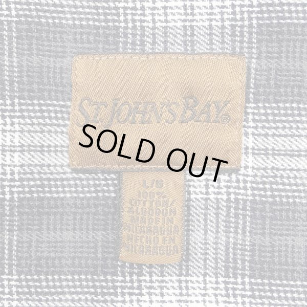 画像2: 90-00's ST.JOHN'S BAY フランネル ボタンダウンシャツ "Ombre Plaid" (2)