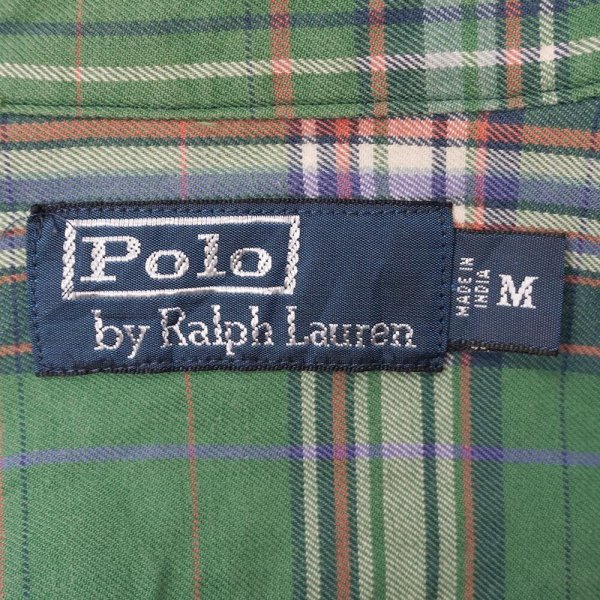 画像2: Early 00's Polo Ralph Lauren チンストラップ ワークシャツ (2)