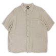 画像1: Early 00's Banana Republic S/S リネンシャツ “SAND BEIGE” (1)