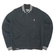 画像1: 00's Polo Ralph Lauren フルジップスウェット "BLACK" (1)