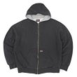 画像1: 00's Dickies サーマルライナー フルジップ スウェットパーカー (1)