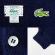 画像2: 80's IZOD LACOSTE アクリルカーディガン “NAVY / MADE IN USA” (2)