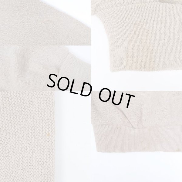 画像3: 80's IZOD LACOSTE アクリルカーディガン “MADE IN USA / SAND BEIGE” (3)