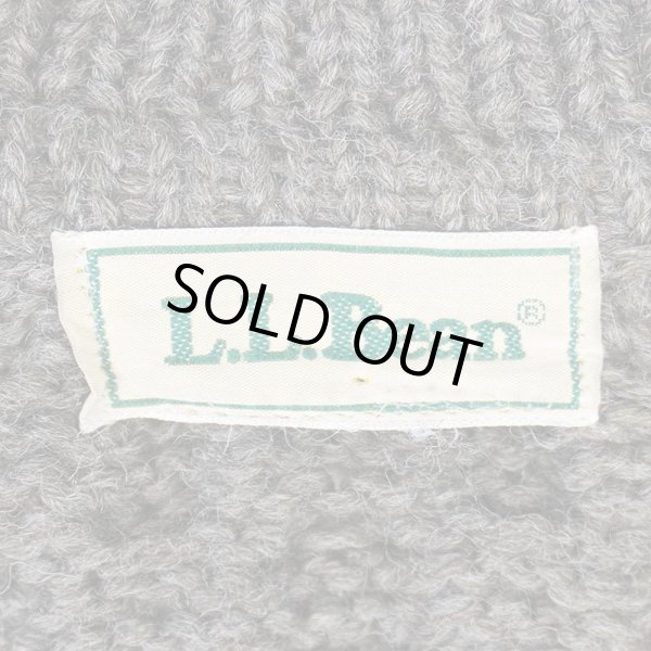 画像2: 80's L.L.Bean フィッシャーマンカーディガン "MADE IN IRELAND" (2)