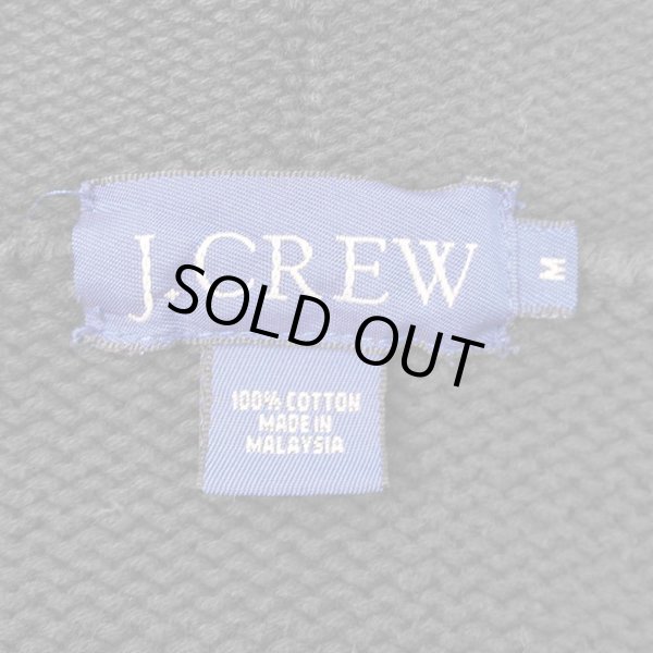 画像2: 00's J.CREW ロールネック コットンニット "FADE BLACK" (2)