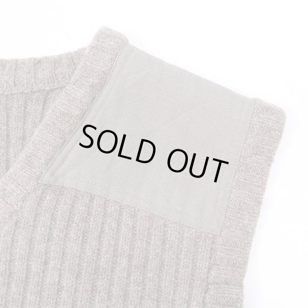 画像4: 00's L.L.Bean ラムウール ニットベスト (4)