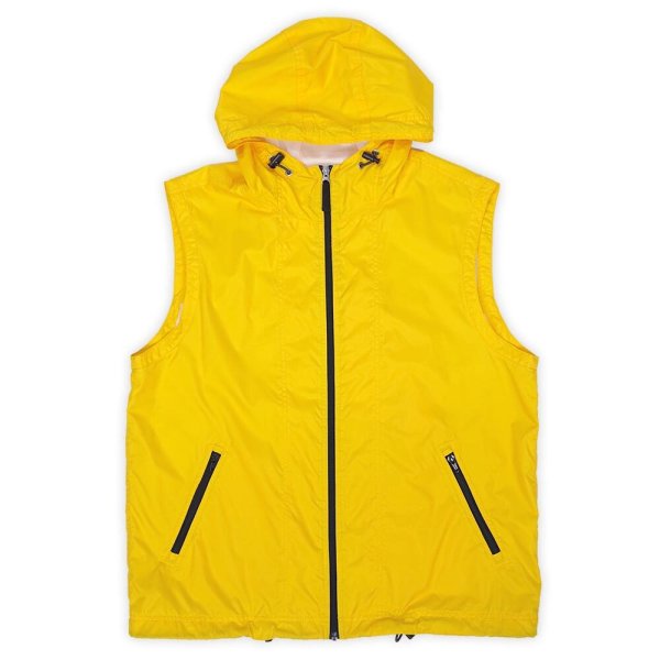 画像1: 00's OLD GAP ナイロンフーディーベスト (1)