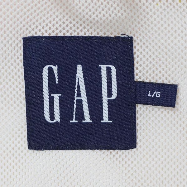 画像2: 00's OLD GAP ナイロンフーディーベスト (2)