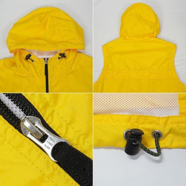 画像4: 00's OLD GAP ナイロンフーディーベスト (4)