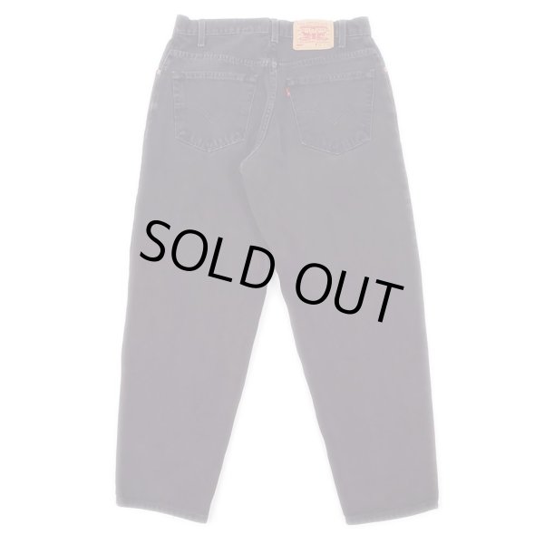 画像2: 90's Levi's 560 ブラックデニムパンツ "W32 L30" (2)