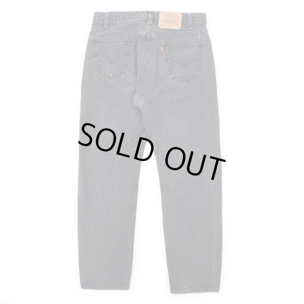 画像2: 90's Levi's 505 ブラックデニムパンツ "W34 L30" (2)