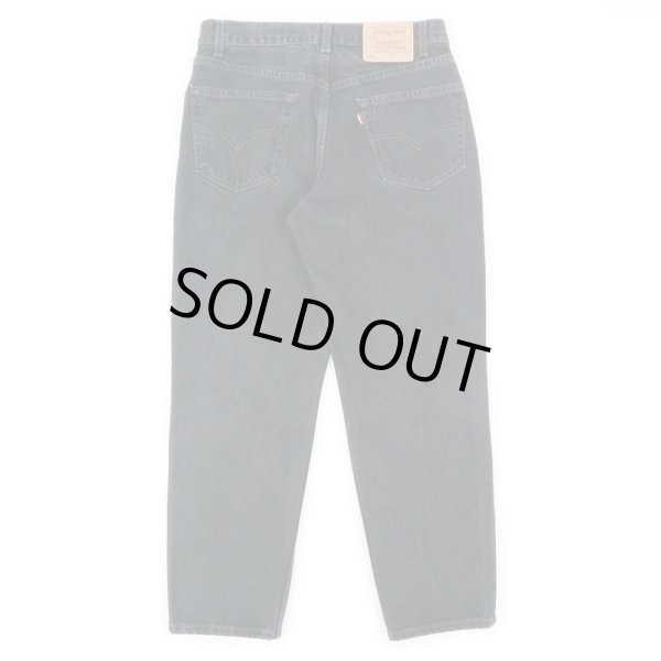 画像2: 90's Levi's 550 ブラックデニムパンツ "MADE IN USA" (2)