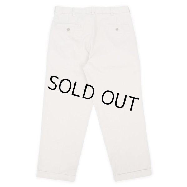 画像2: 00's Brooks Brothers 2タック チノトラウザー "BEIGE" (2)