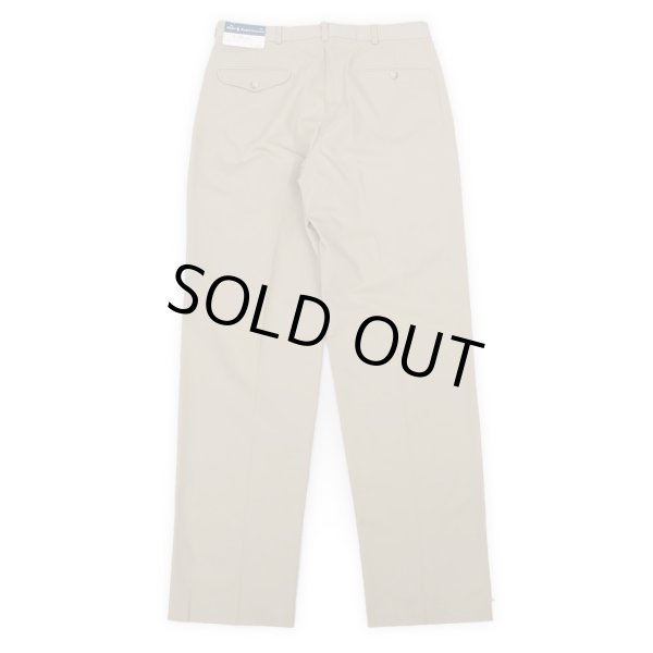 画像2: Early 90's Polo Ralph Lauren 2タック チノトラウザー "DEADSTOCK / MADE IN USA" (2)