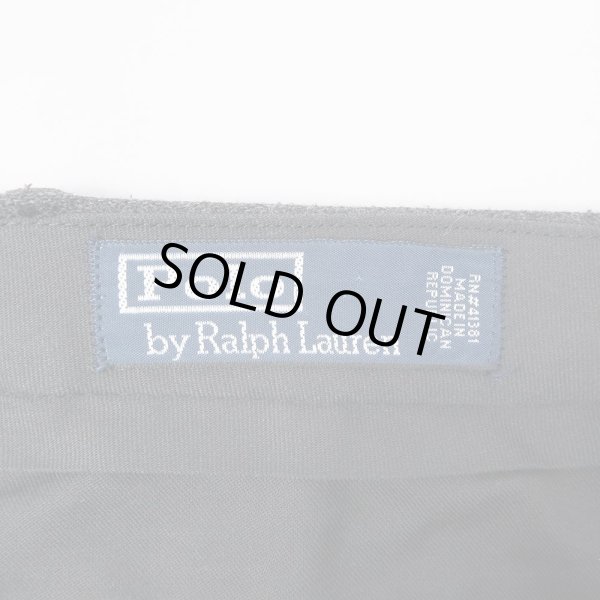 画像3: 90's Polo Ralph Lauren 2タック ウールトラウザー (3)