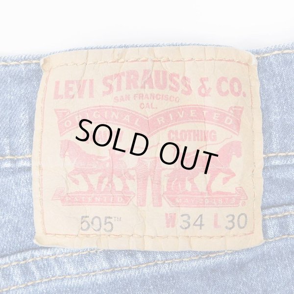 画像3: 00's Levi's 505 デニムパンツ “W34 L30” (3)