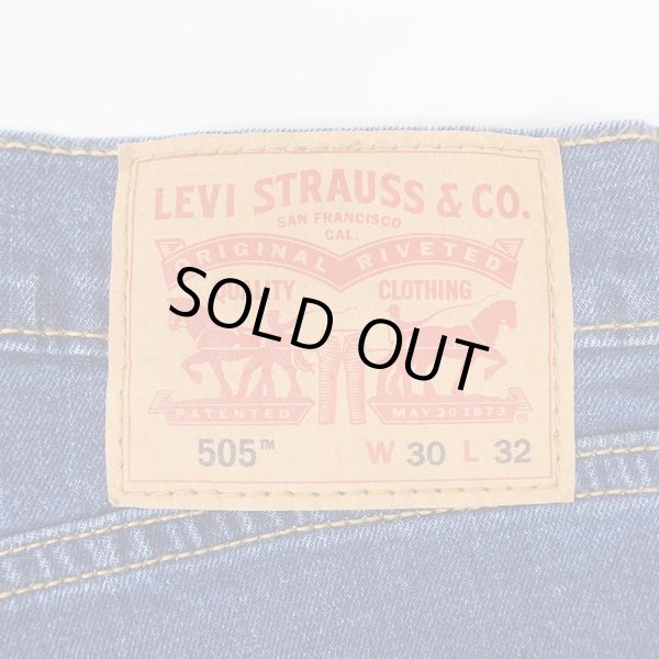 画像3: 00's Levi's 505 ストレッチデニムパンツ "W30 L32" (3)