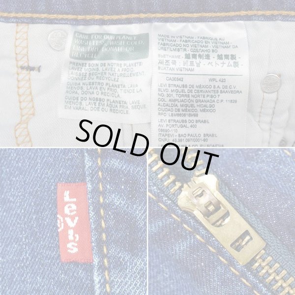 画像4: 00's Levi's 505 ストレッチデニムパンツ "W30 L32" (4)