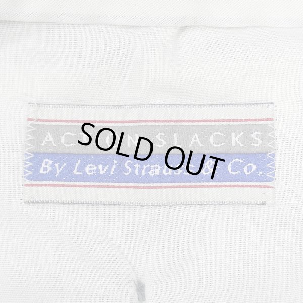 画像3: 90's Levi's アクションスラックス "MADE IN USA / HEATHER CHARCOAL" (3)