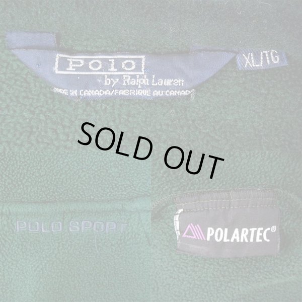 画像3: 90's Polo Ralph Lauren フリース スウィングトップ "MADE IN CANADA" (3)
