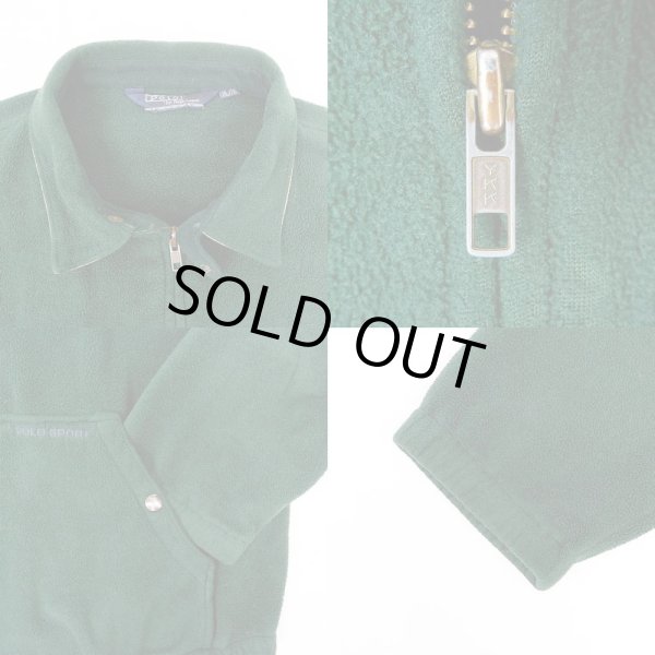 画像4: 90's Polo Ralph Lauren フリース スウィングトップ "MADE IN CANADA" (4)