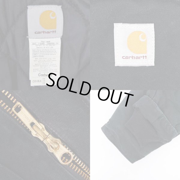 画像3: 00's Carhartt トラディショナルコート "BLACK" (3)