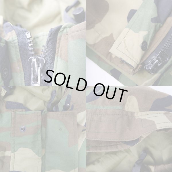 画像6: 90's US.ARMY ECWCS ウッドランドカモ柄 GORE-TEX PARKA "LARGE-SHORT" (6)