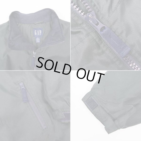 画像4: 00's OLD GAP スタンドカラー ナイロンジャケット (4)