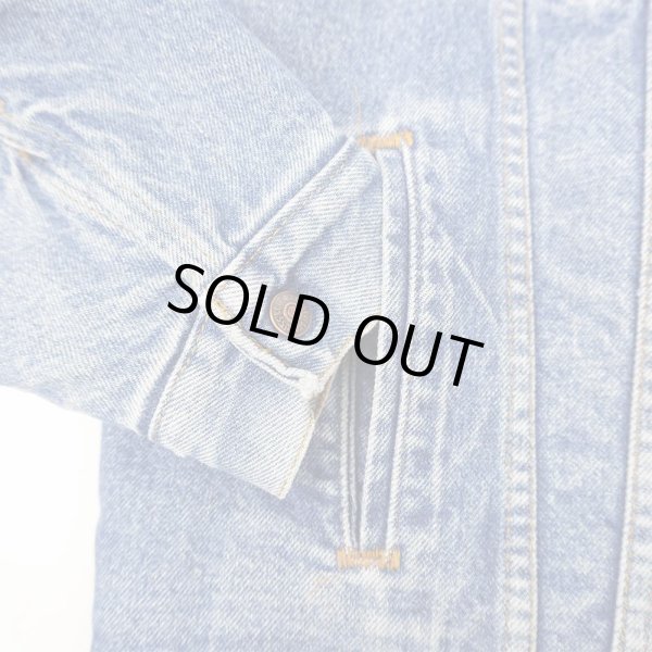 画像5: 80's Levi's 71608-0216 デニムボアジャケット "44 LONG / MADE IN USA" (5)