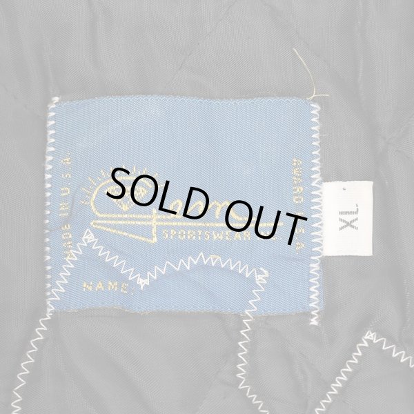 画像3: 90's NOTRE DAME レザー切り替え スタジャン "MADE IN USA" (3)