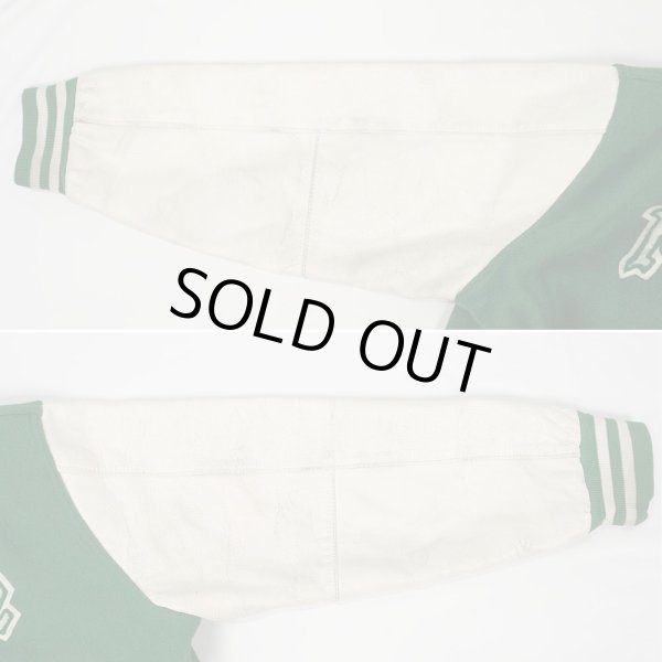 画像5: 90's NOTRE DAME レザー切り替え スタジャン "MADE IN USA" (5)