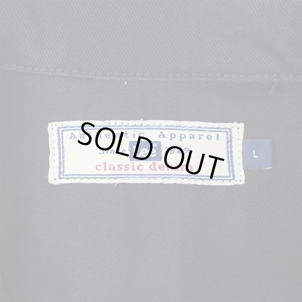 画像3: 00's Lee 7175SB ブラックデニムジャケット (3)