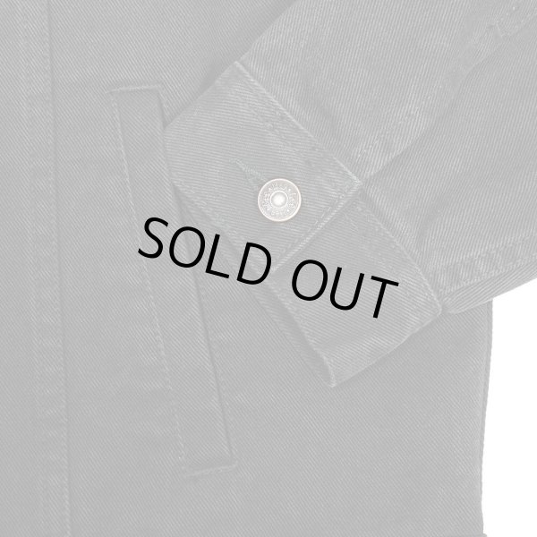 画像5: 00's Lee 7175SB ブラックデニムジャケット (5)