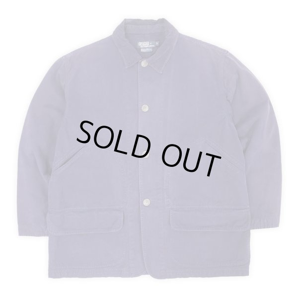 画像1: 90's Polo Ralph Lauren フィールドコート "FADE NAVY" (1)