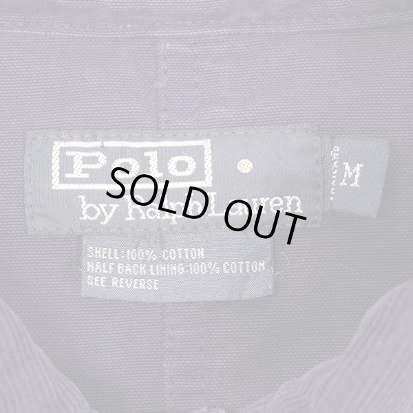 画像3: 90's Polo Ralph Lauren フィールドコート "FADE NAVY" (3)