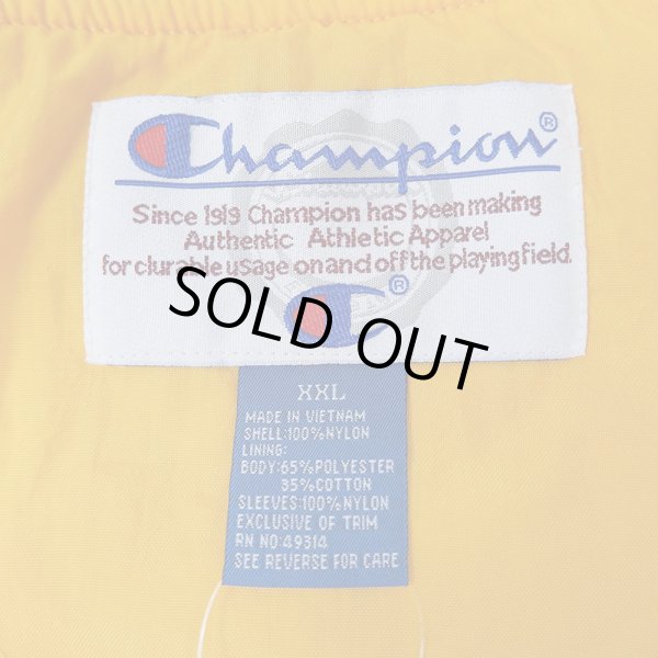 画像3: 90's Champion × US.NAVY ナイロンプルオーバー (3)