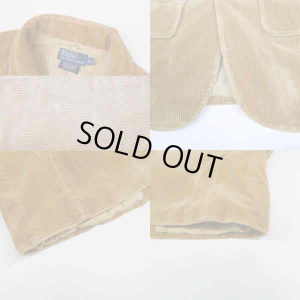 画像4: 90's Polo Ralph Lauren 太畝コーデュロイ ハンティングジャケット (4)