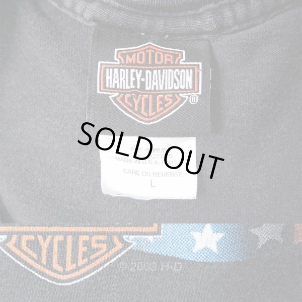 画像3: 00's HARLEY-DAVIDSON 両面プリントTシャツ "MADE IN USA" (3)