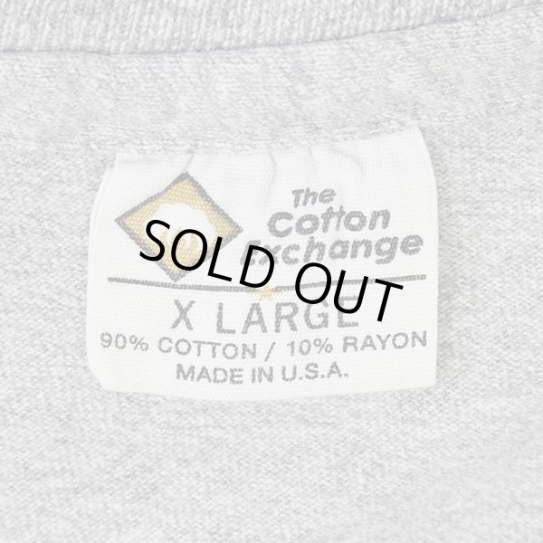 90's The Cotton Exchange カレッジプリントTシャツ 
